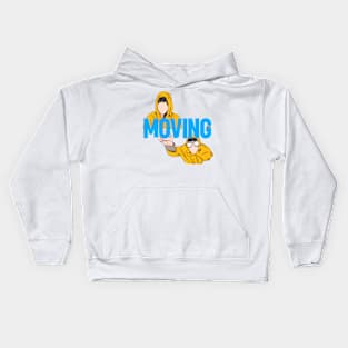 Moving  Drama Kids Hoodie